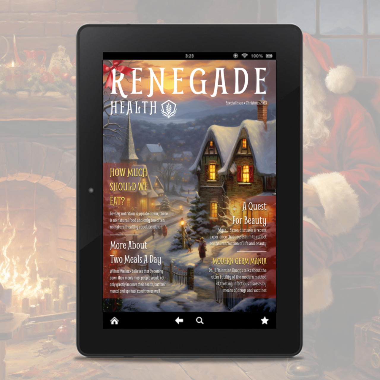 Renegade Health Magazine Christmas 2023 Issue